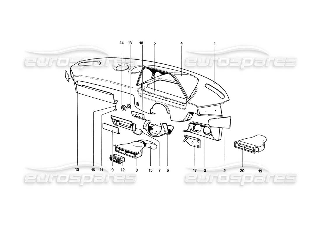 Part diagram containing part number 60193802