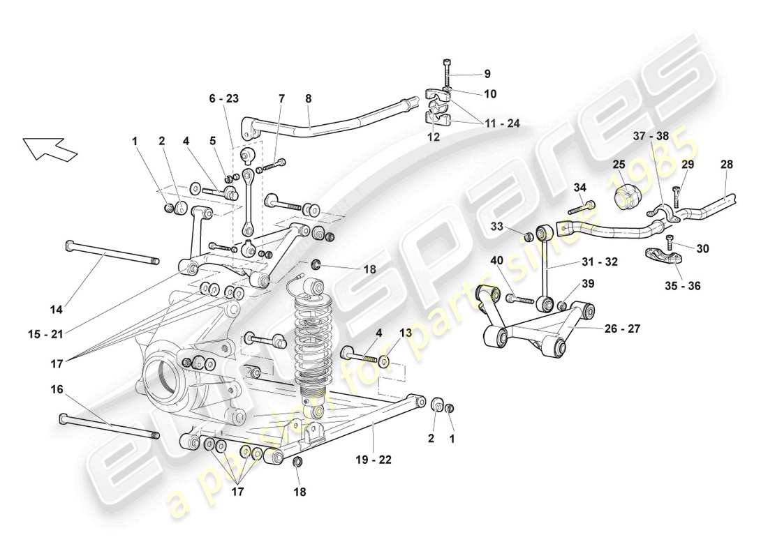 Part diagram containing part number WHT000923