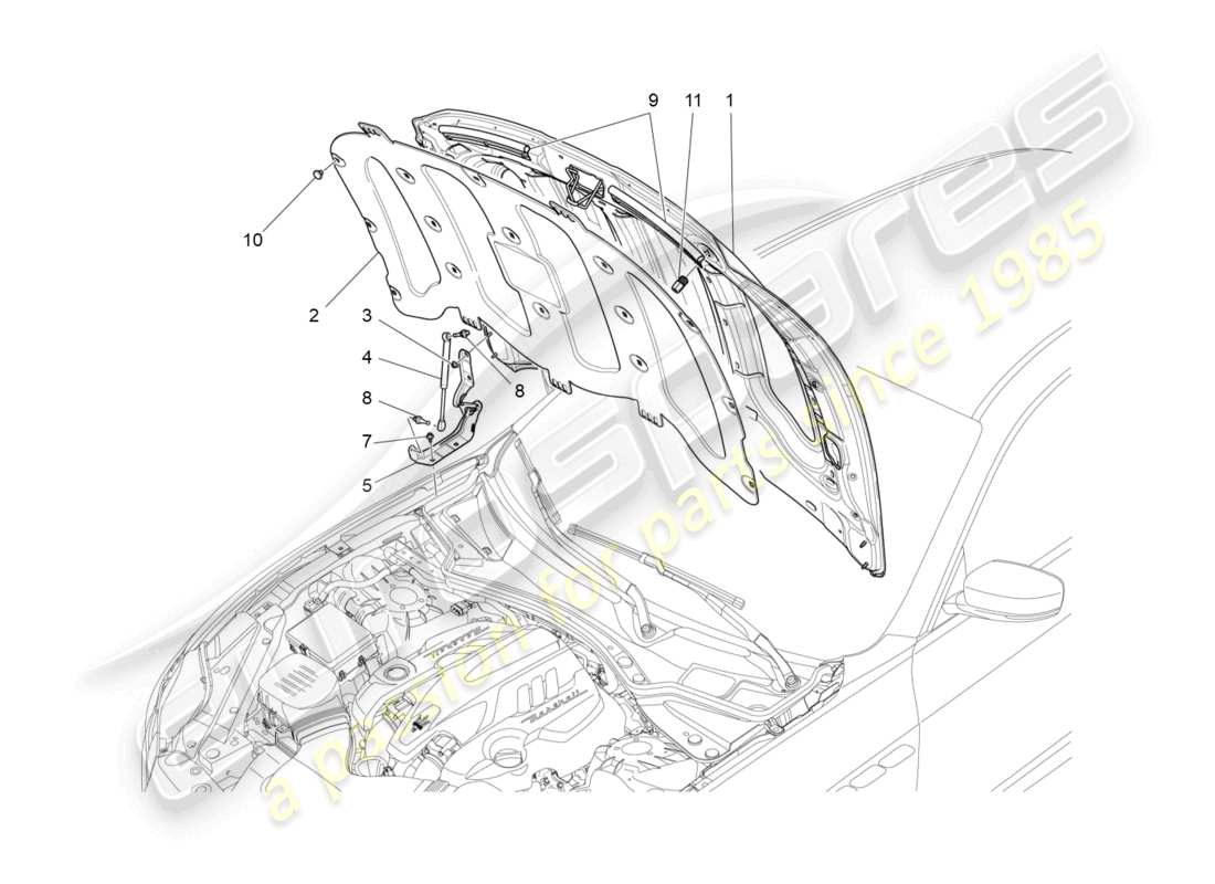 Part diagram containing part number 670101818