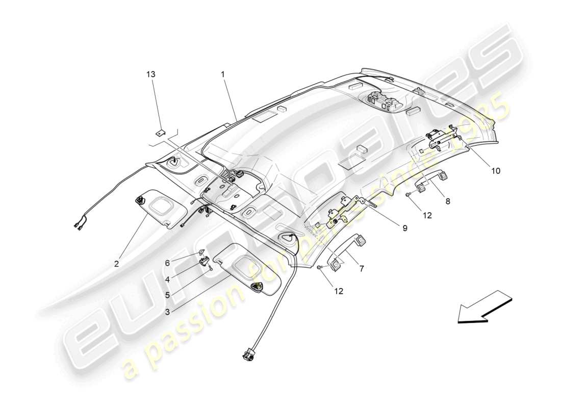 Part diagram containing part number 670019618