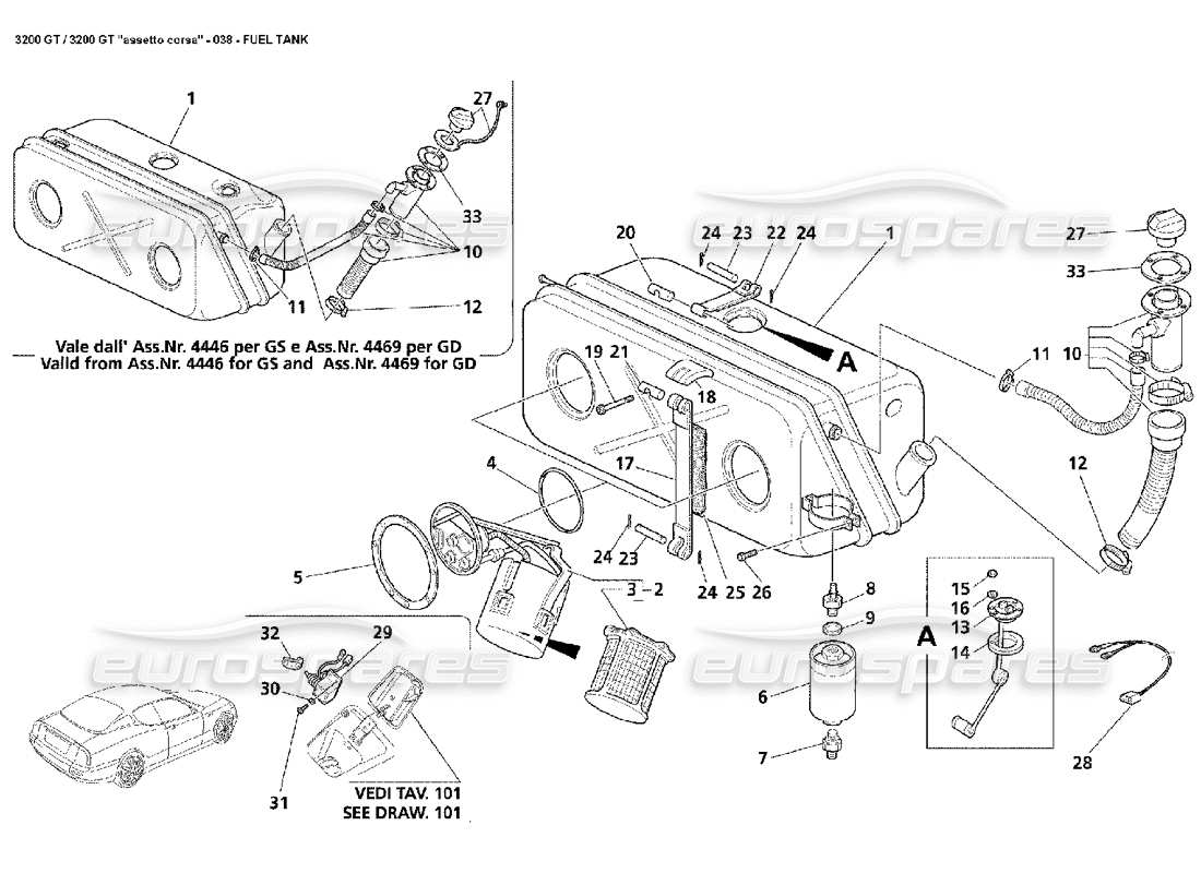 Part diagram containing part number 389201009