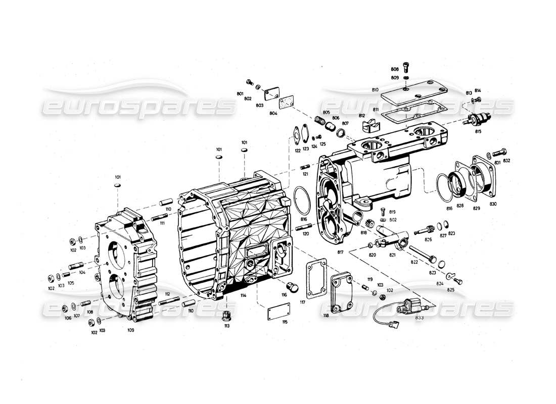 Part diagram containing part number TC 78733