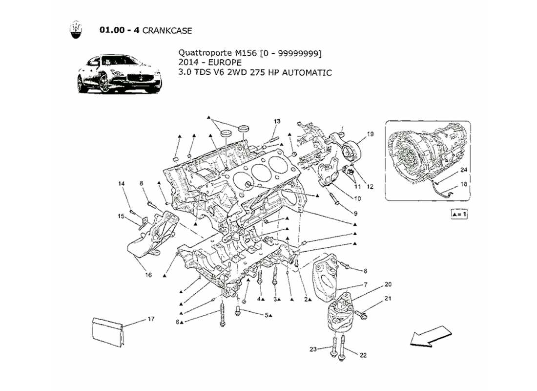 Part diagram containing part number 673001250