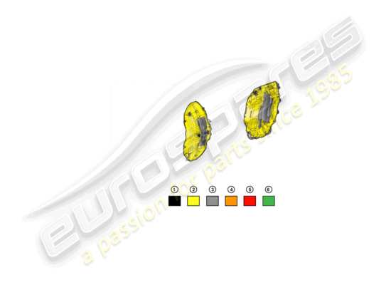 a part diagram from the Lamborghini Huracan LP610-4 Spider (accessories) parts catalogue