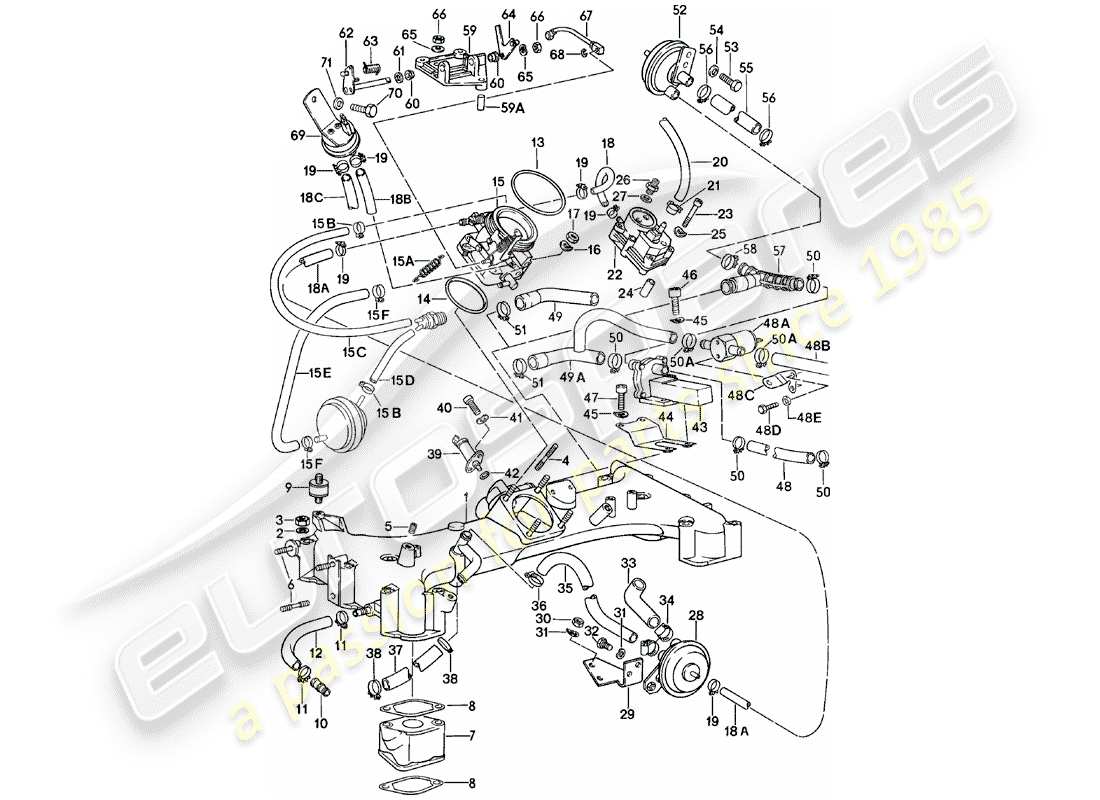 Porsche 911 (1980) k-jetronic - i Teildiagramm