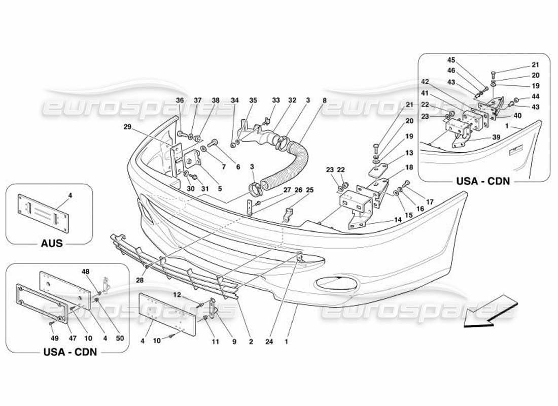 Part diagram containing part number 65033100