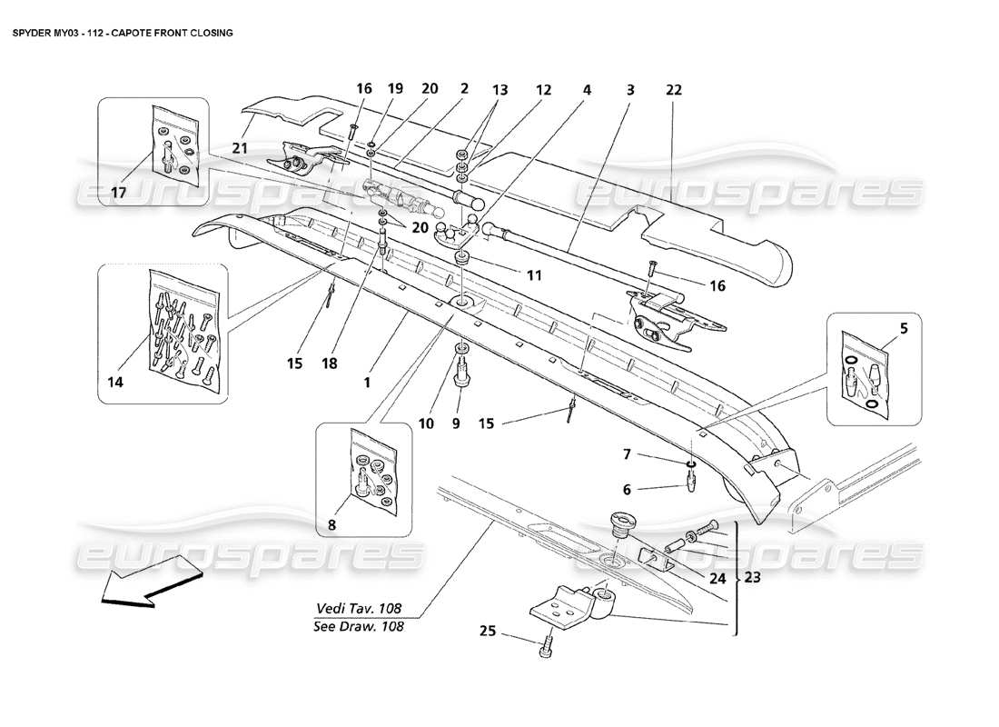 Part diagram containing part number 66104700