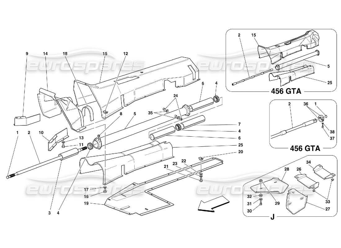 Part diagram containing part number 154501