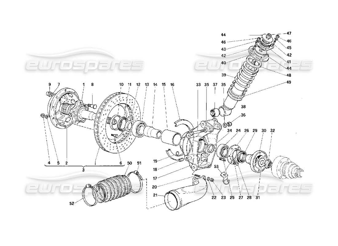 Part diagram containing part number 136985