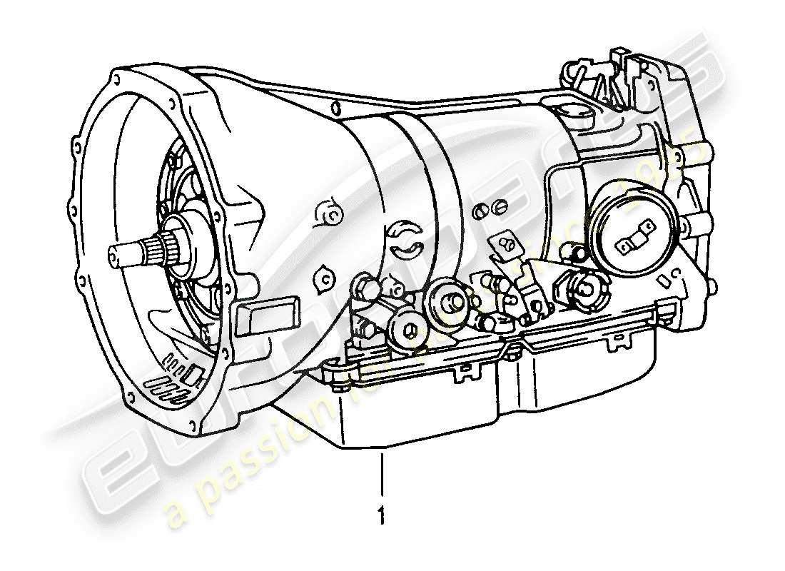 Porsche Replacement catalogue (2007) Körperausrüstung Teildiagramm