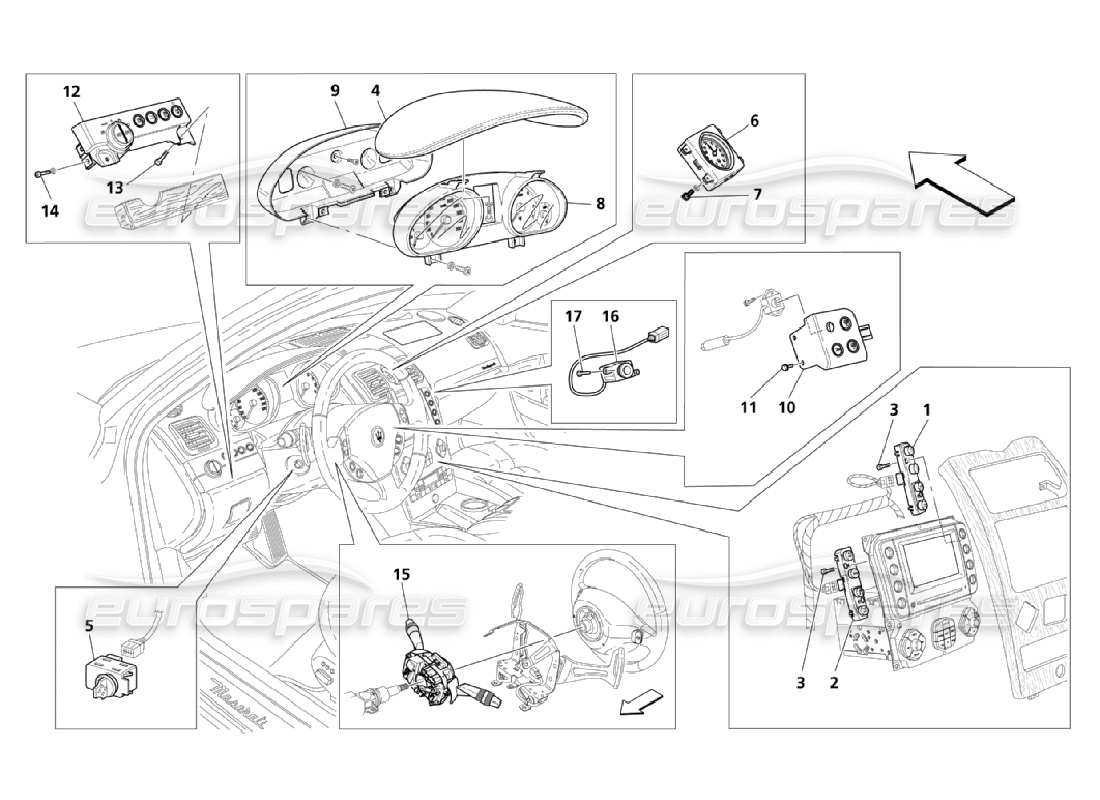 Maserati QTP. (2006) 4.2 Dashboard-Dienste Teildiagramm