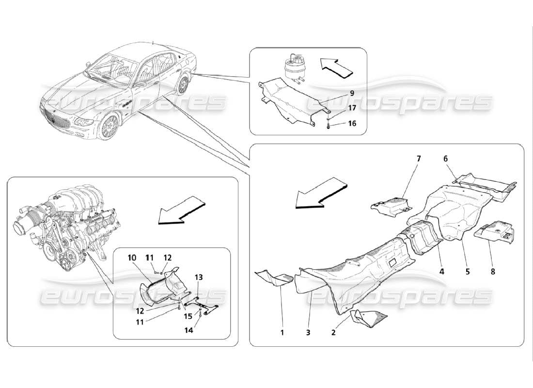 Maserati QTP. (2006) 4.2 Wärmedämmung im Auto Teildiagramm