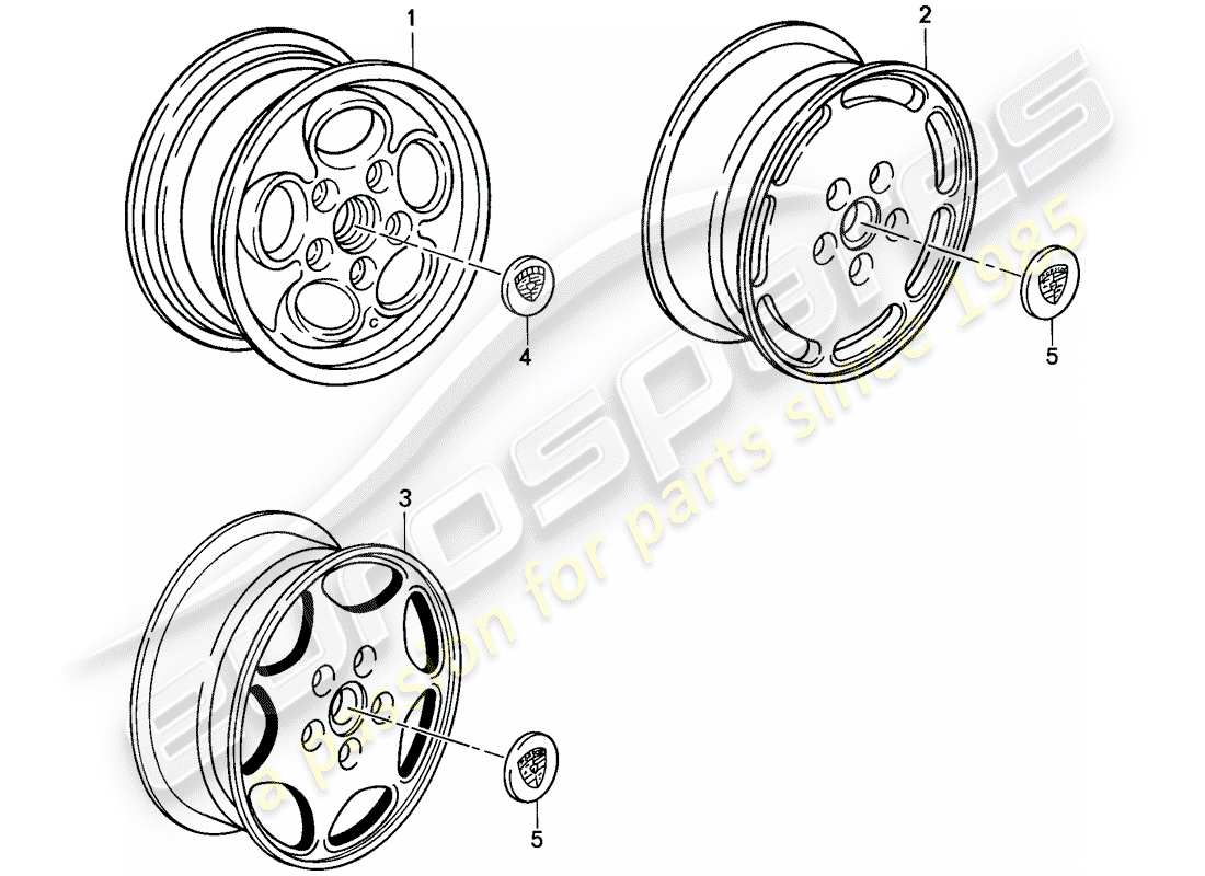 Porsche Tequipment catalogue (2003) Scheibe Teildiagramm