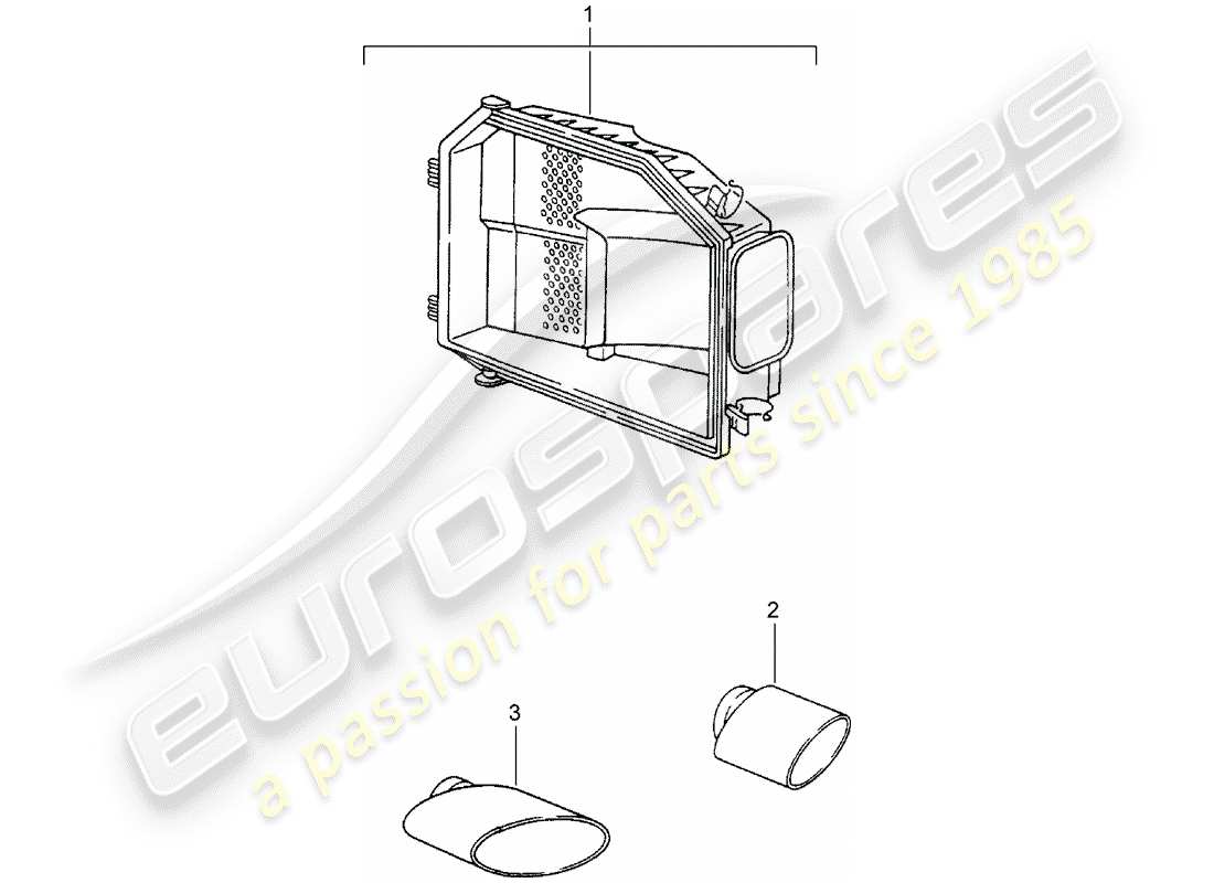 Porsche Tequipment catalogue (2008) EXH.OPTISCHES SOUNDPAKET Teildiagramm