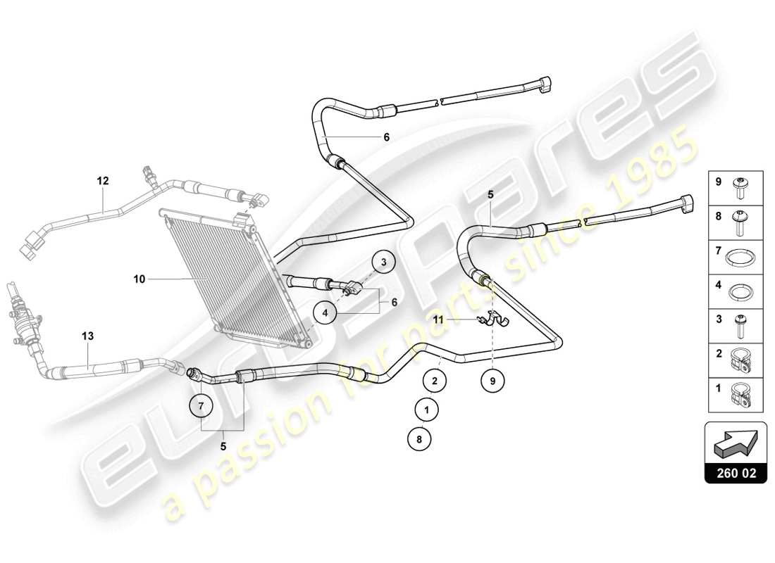 Part diagram containing part number 470260705D