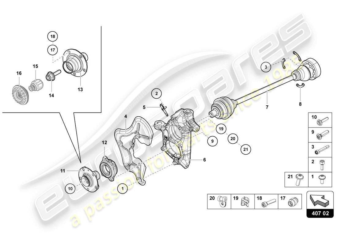 Part diagram containing part number WHT000237A