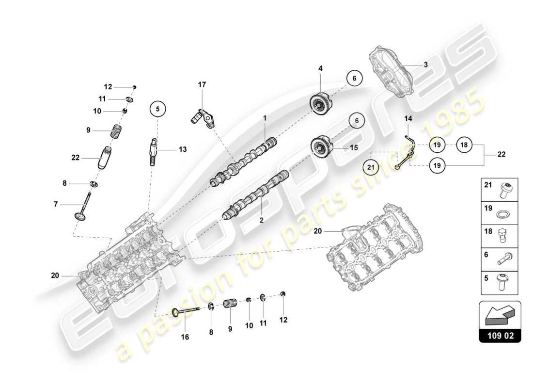 Part diagram containing part number 07L109285K