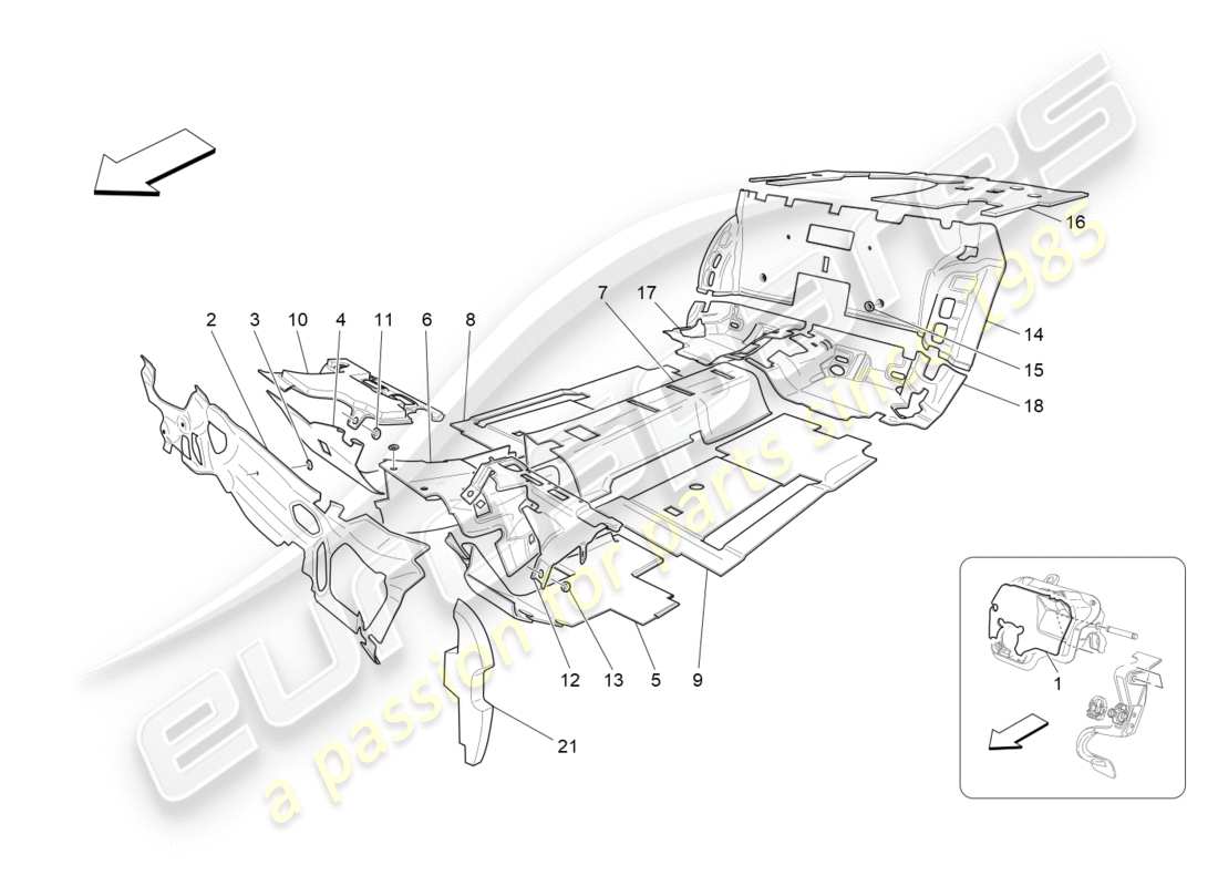 Part diagram containing part number 670036805