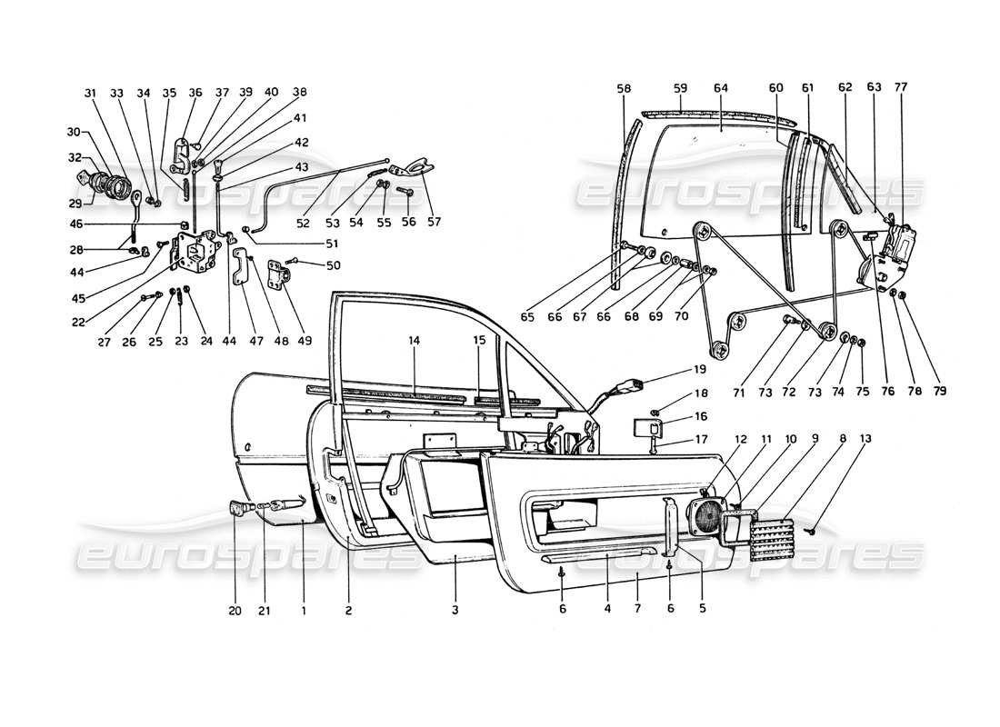 Part diagram containing part number 50137009