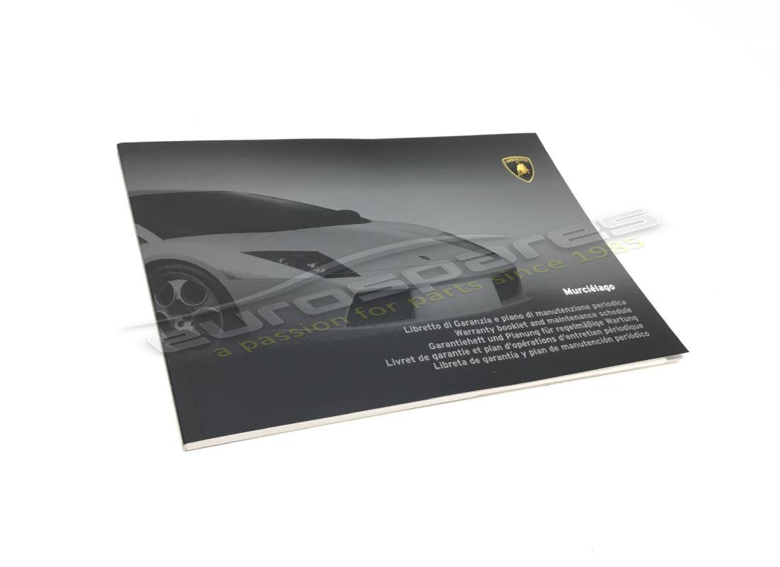 NEUES Lamborghini SERVICE-CHECK-BUCH. TEILENUMMER 410012005C (1)