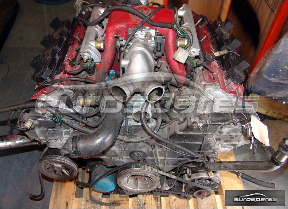 GEBRAUCHTER Maserati GHIBLI V6 2.8 MOTOR. TEILENUMMER MASENG028 (1)