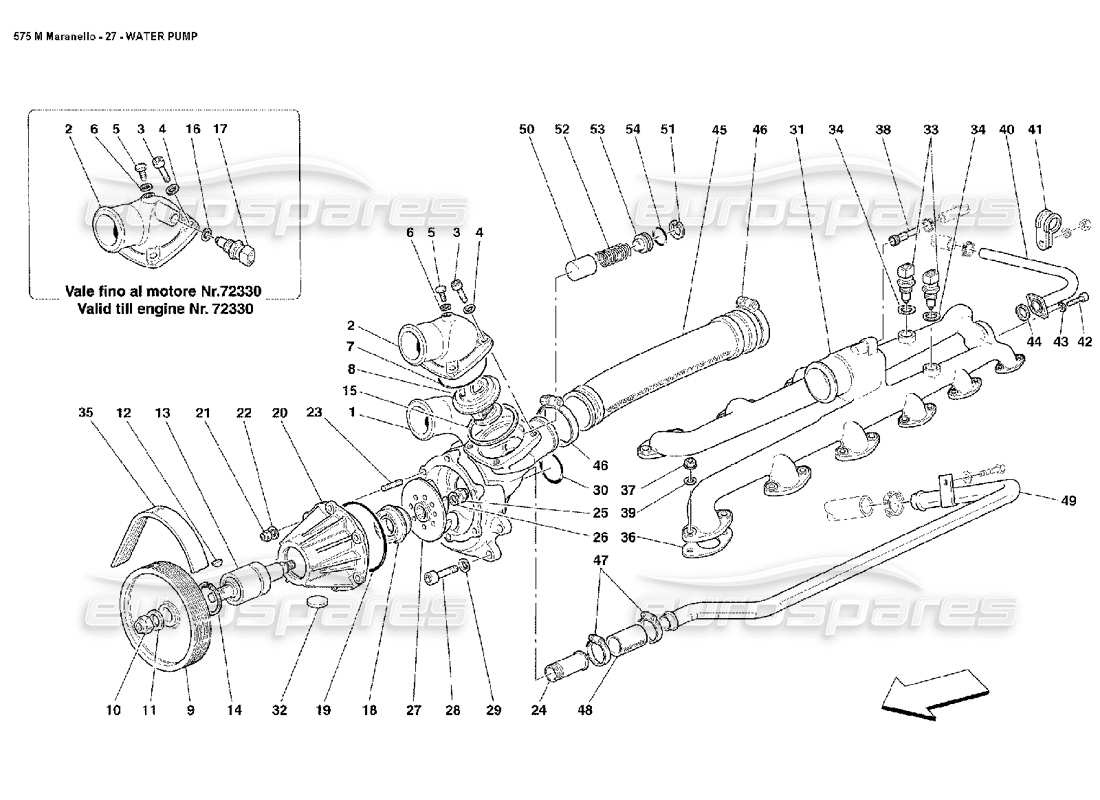 teilediagramm mit der teilenummer 163952