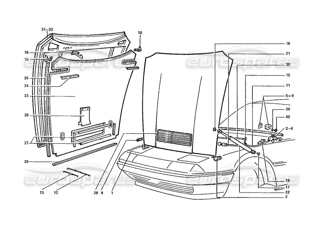 teilediagramm mit der teilenummer 255-28-216-05