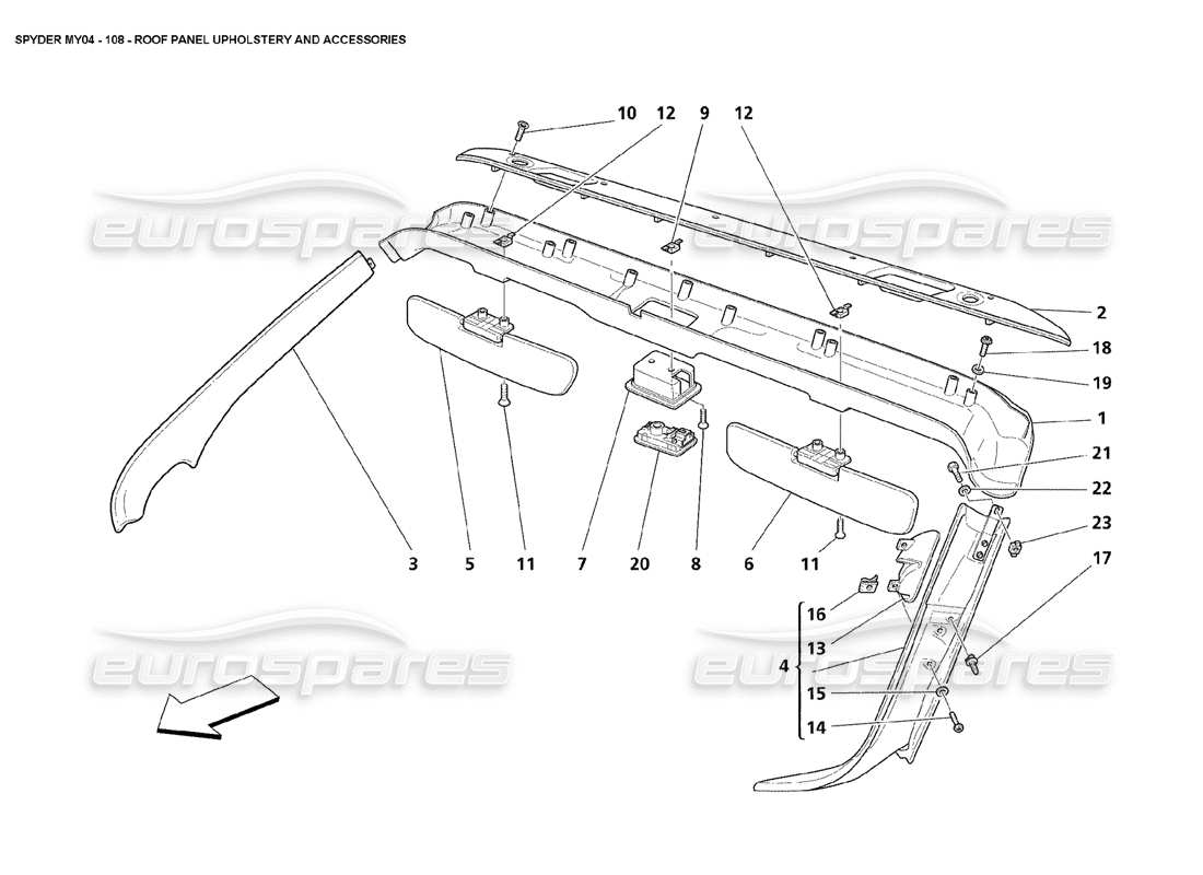 teilediagramm mit der teilenummer 13299877