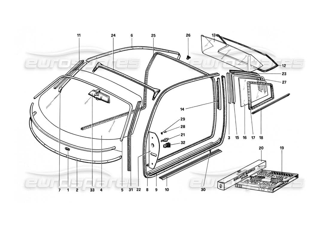 teilediagramm mit der teilenummer 16324167