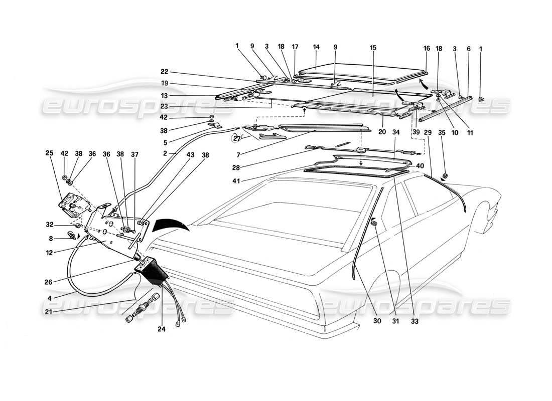 teilediagramm mit der teilenummer 60911800