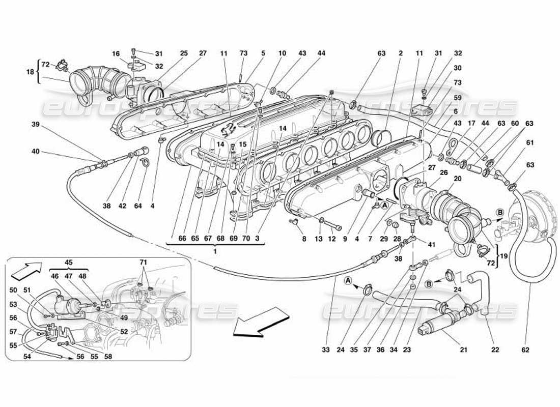 teilediagramm mit der teilenummer 173600