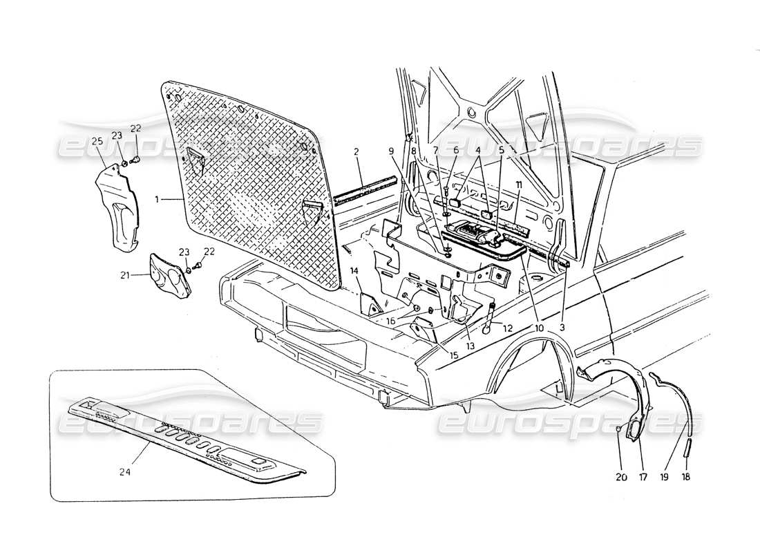 teilediagramm mit der teilenummer 30151340