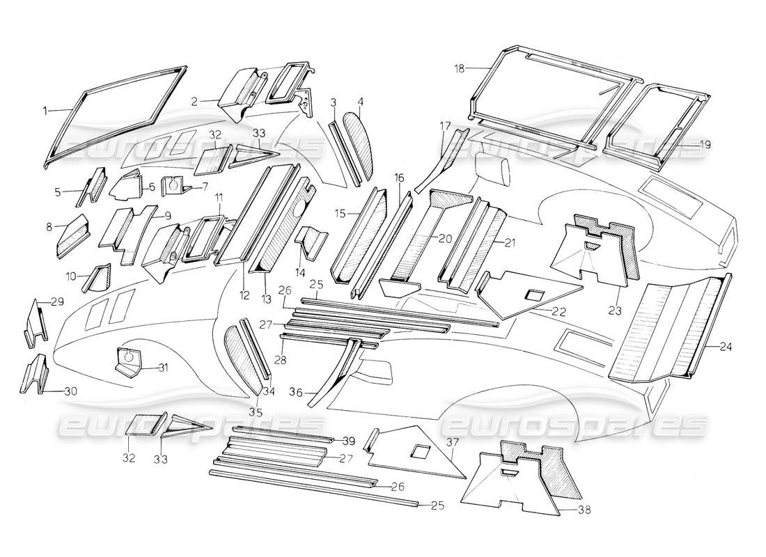 teilediagramm mit der teilenummer 007053008