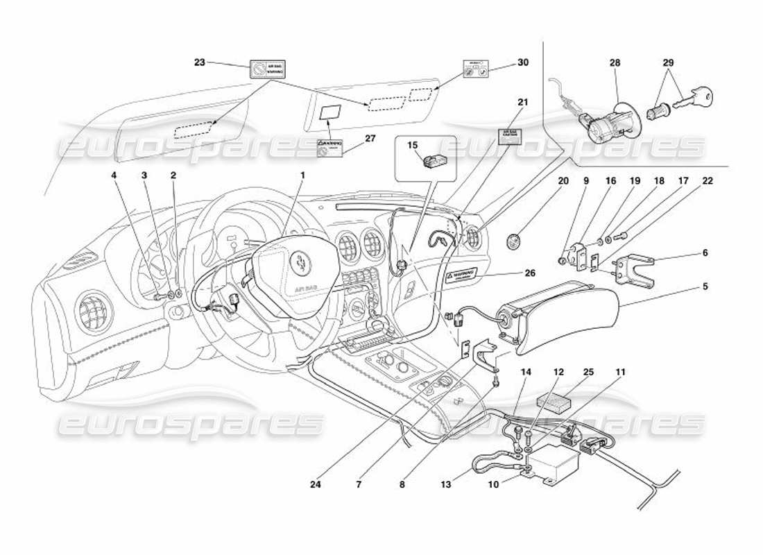 teilediagramm mit der teilenummer 66632505