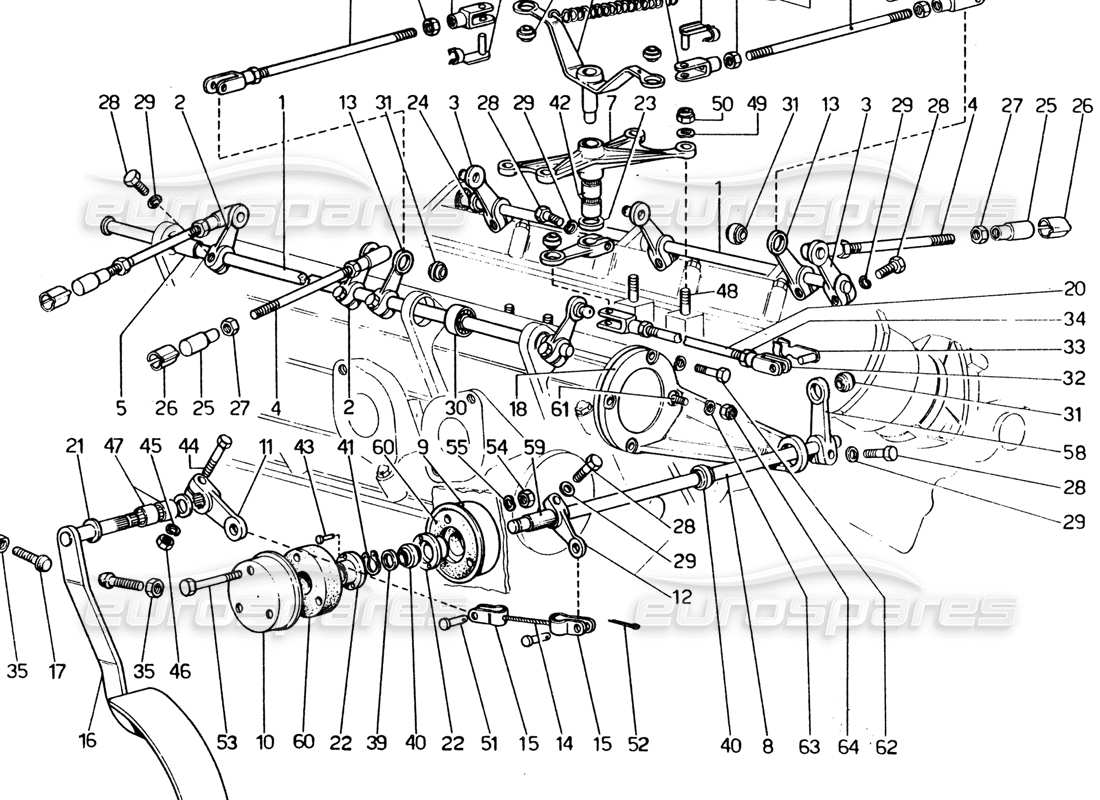 teilediagramm mit der teilenummer 16043421