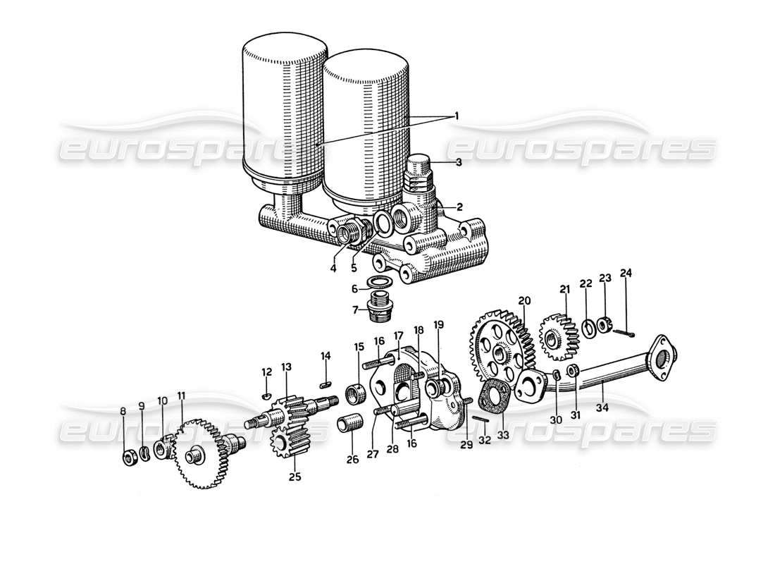 teilediagramm mit der teilenummer 1 d 8-uni-210