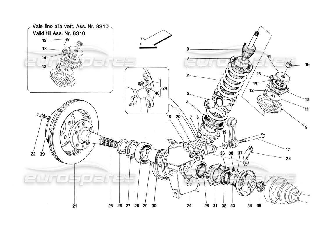 teilediagramm mit der teilenummer 151236