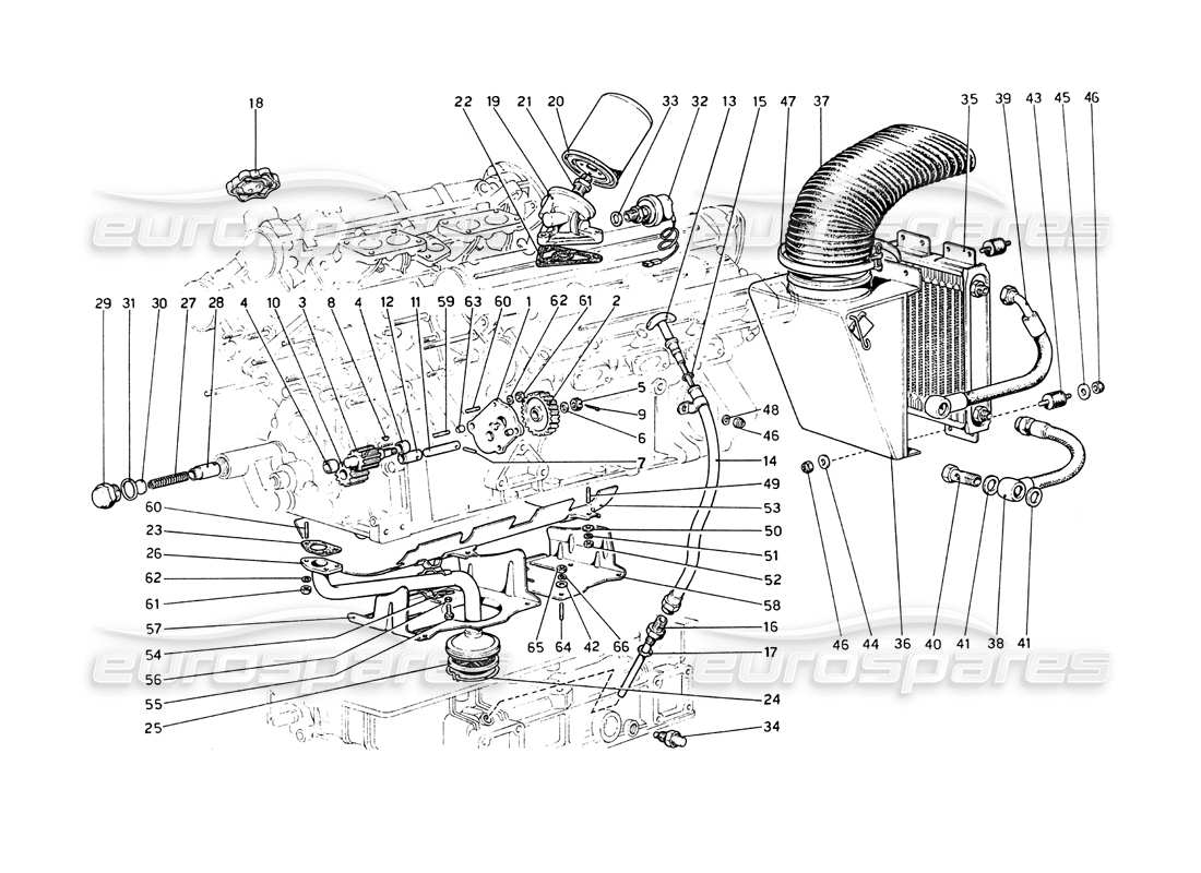 teilediagramm mit der teilenummer 104574