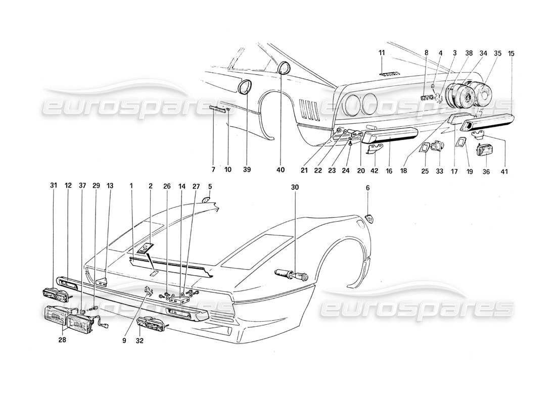 teilediagramm mit der teilenummer 61474400