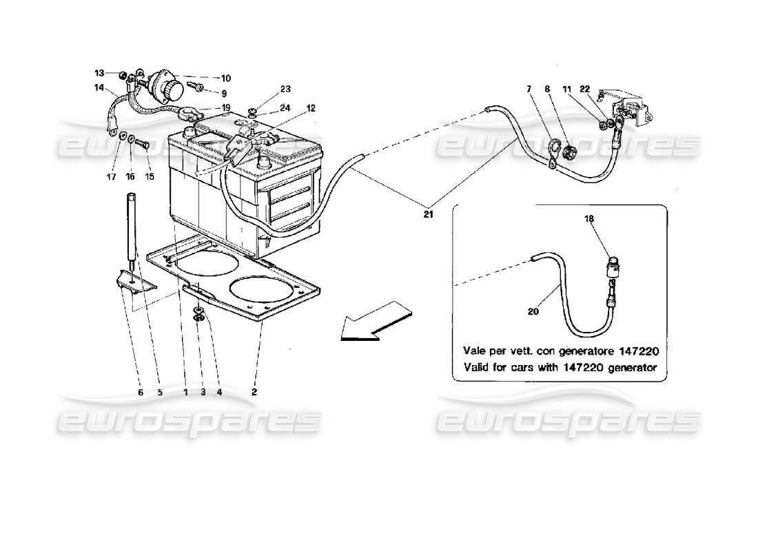teilediagramm mit der teilenummer 148819
