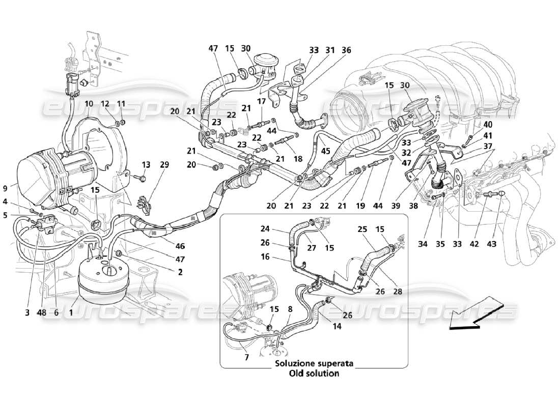 teilediagramm mit der teilenummer 115412