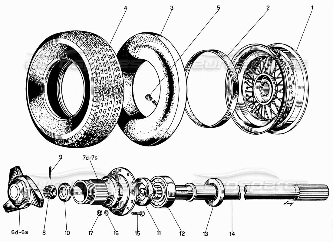 teilediagramm mit der teilenummer 600007