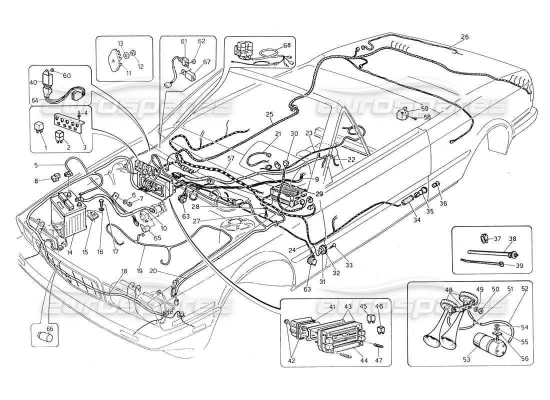 teilediagramm mit der teilenummer 313020121