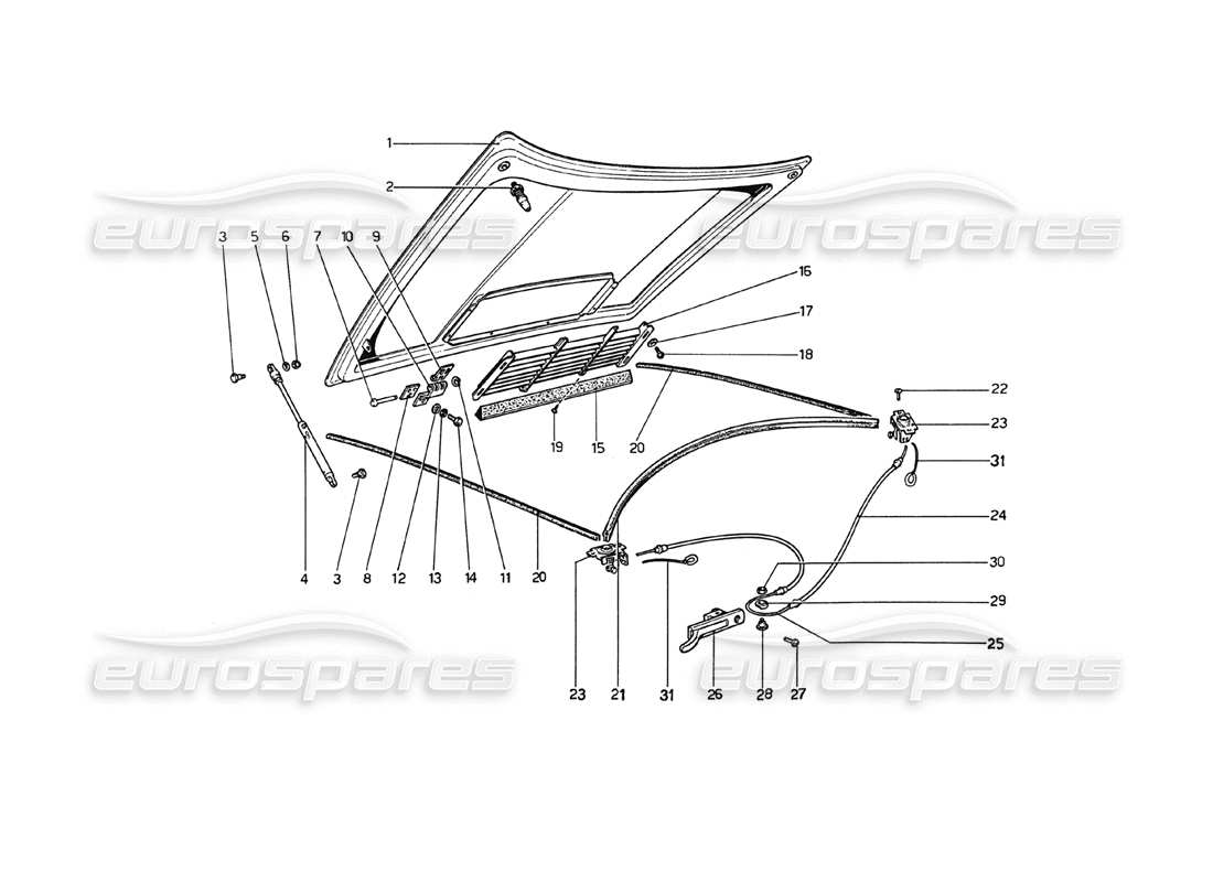 teilediagramm mit der teilenummer 40192007