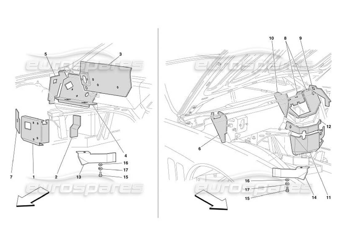 teilediagramm mit der teilenummer 66716400