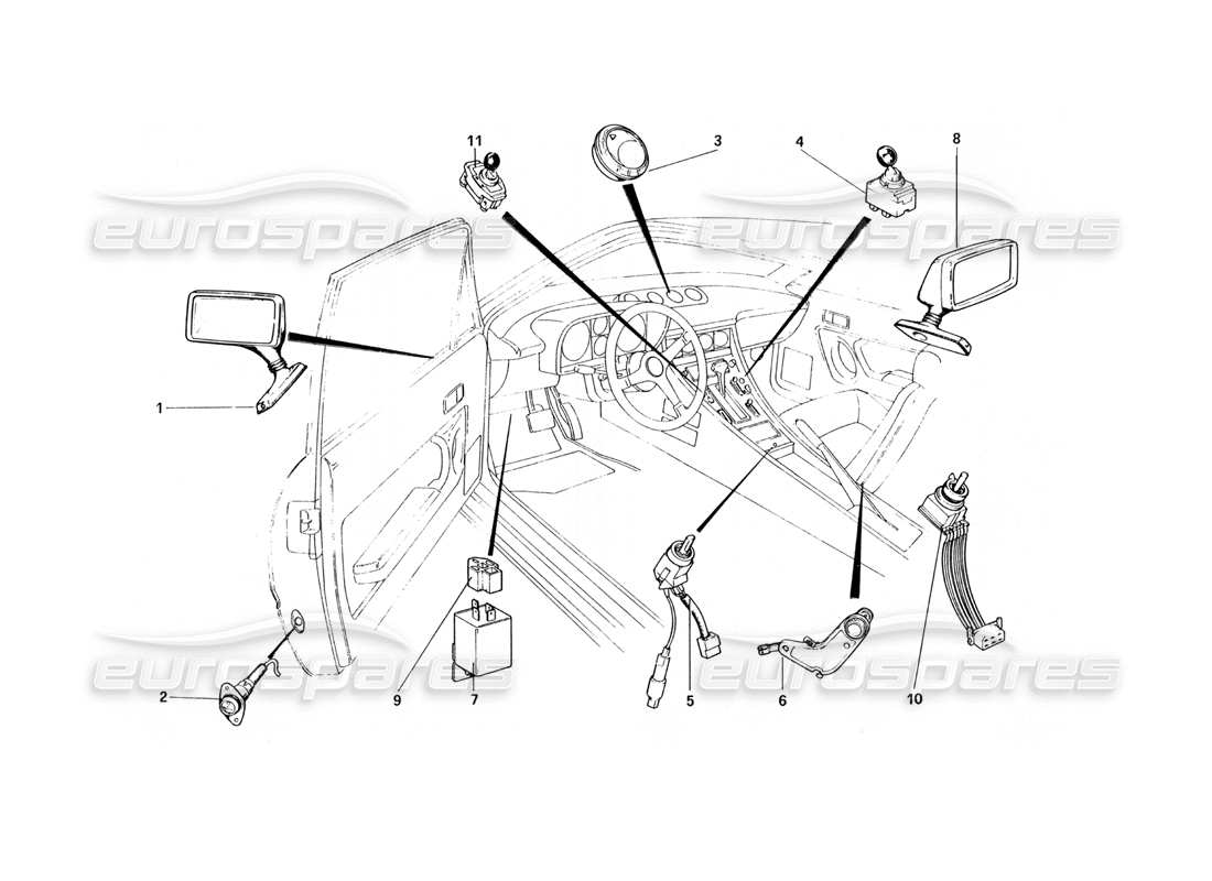 teilediagramm mit der teilenummer 258-44-360-00