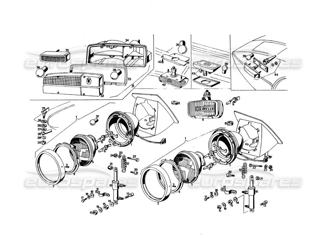 teilediagramm mit der teilenummer bl70718