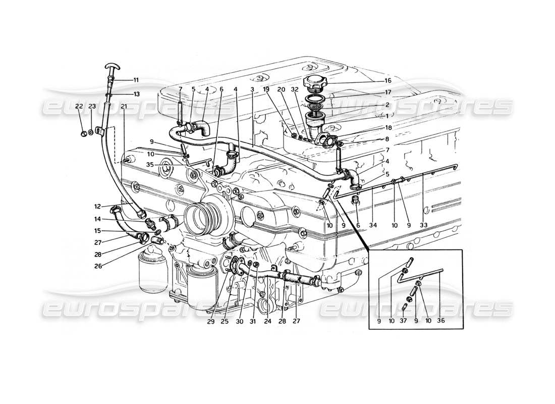 teilediagramm mit der teilenummer 104875