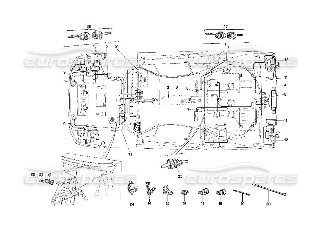 teilediagramm mit der teilenummer 143164