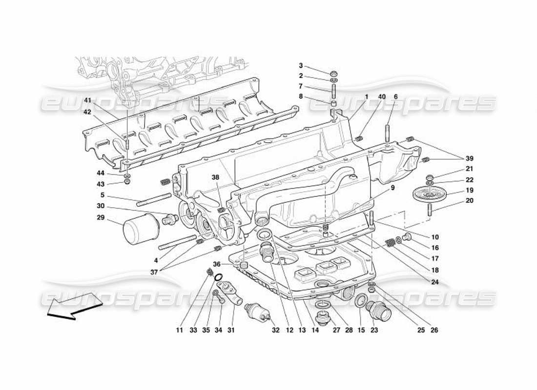 teilediagramm mit der teilenummer 167016